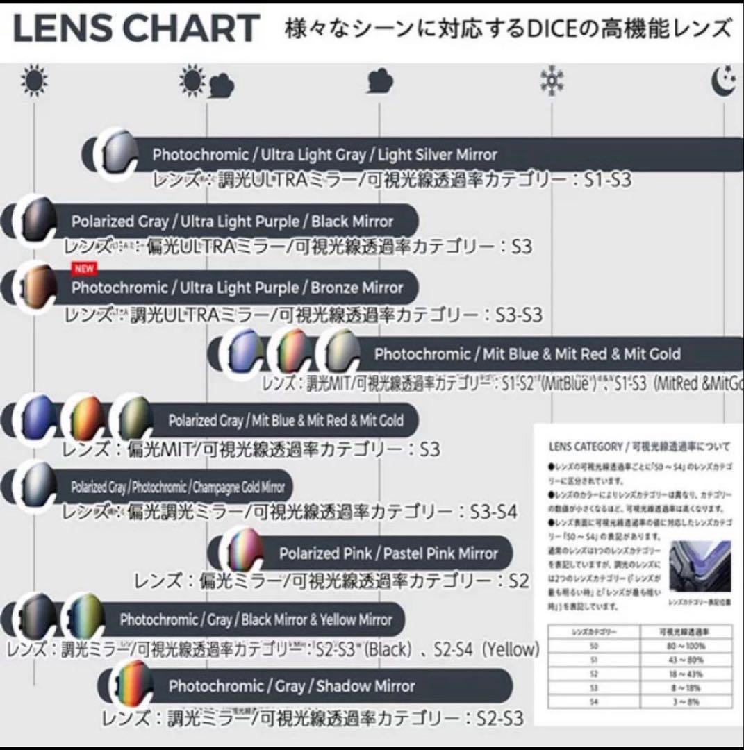 25-26新作 DICE ダイス グッドマン GOODMAN 調光 ゴーグル