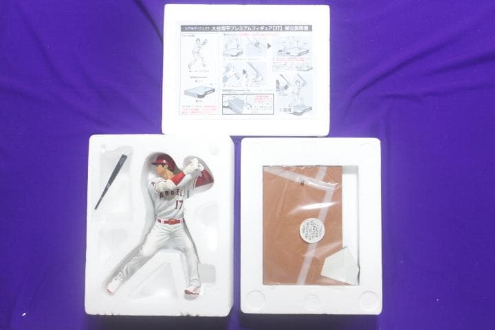 「打」 大谷翔平プレミアムフィギュア １体 （打者のみ）中古品・難有り