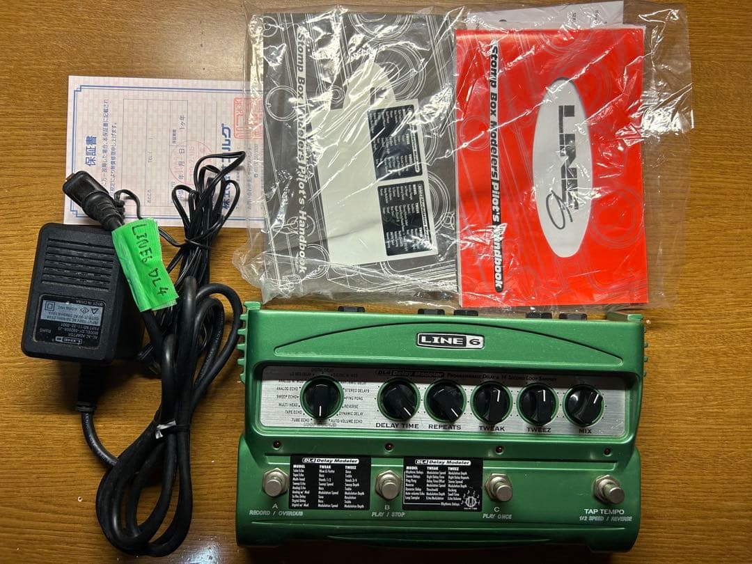 LINE 6 DL4 delay Modeler エフェクター【アダプター付】