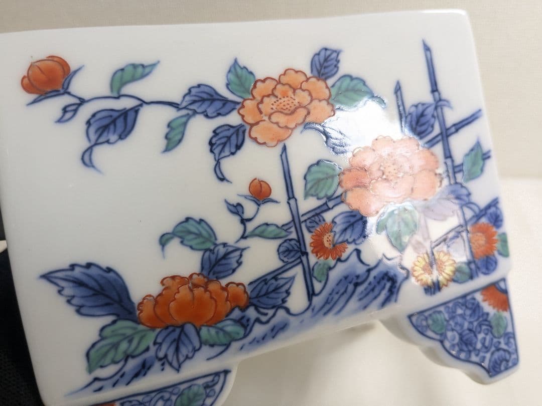 有田焼 冬山作 香炉 茶道具