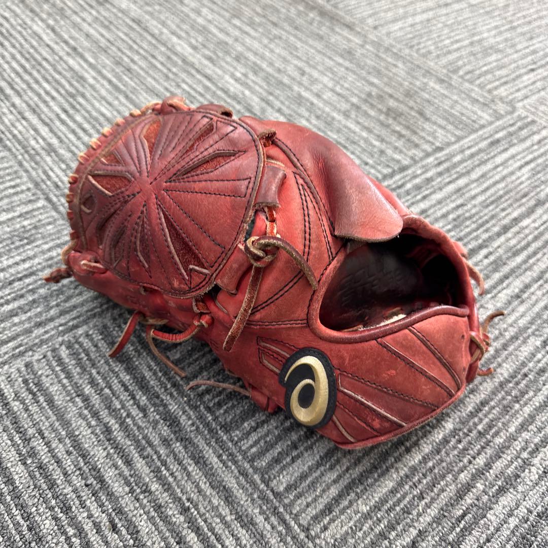 GOLD Stage 赤色 硬式グローブ