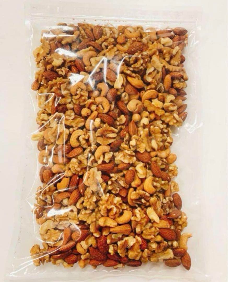NEW 3種ミックスナッツ 800g×10点　焼きアーモンド 無添加・無塩