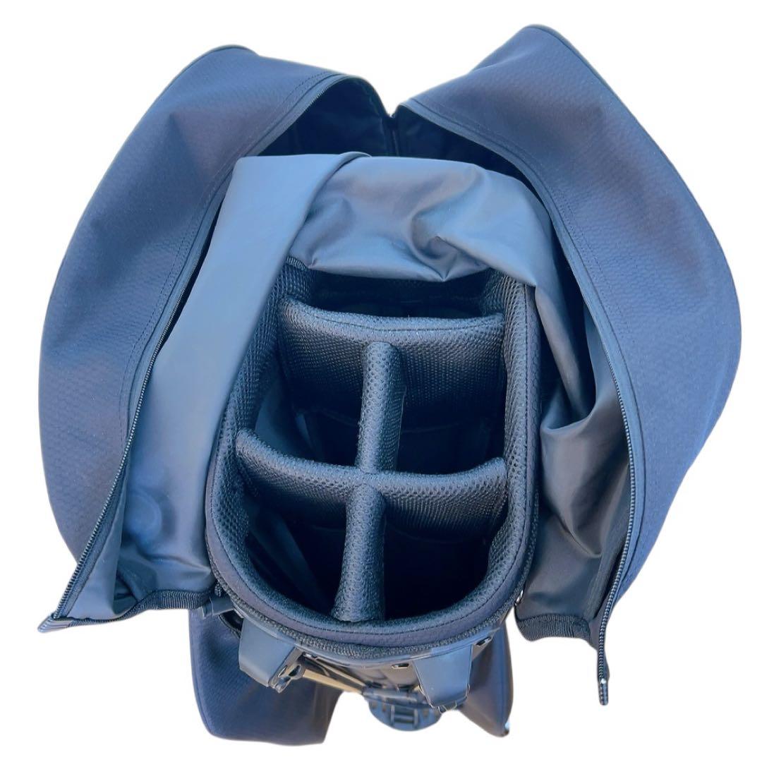 7AAM026 美品 アディダス 軽量 キャディバッグ adidas ブラック