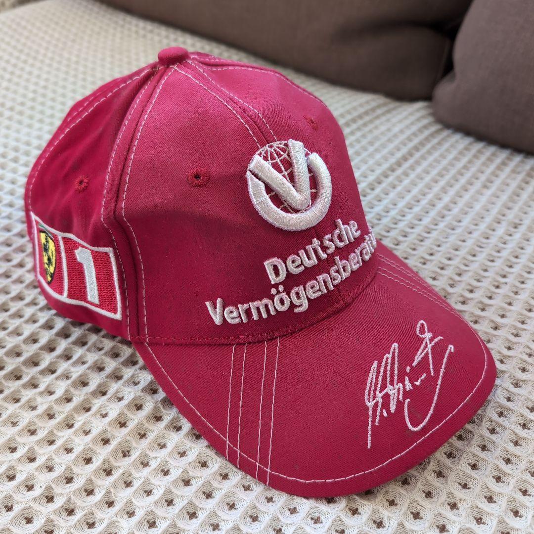 フェラーリＦ1帽子（ミハエルシューマッハ）