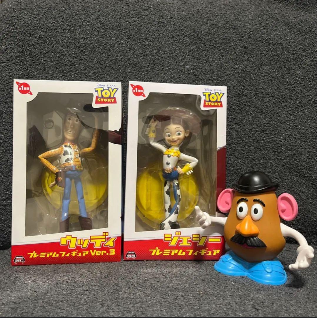 ジェシー ウッディフィギュア　喋るミスター・ポテトヘッド　トイ・ストーリーセット