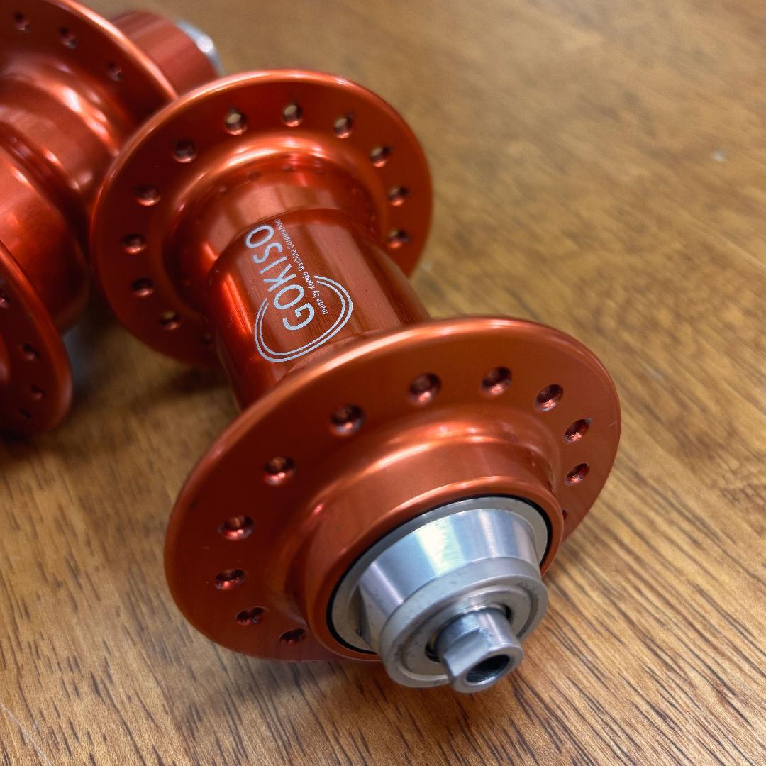 GOKISO xkh6fa-a0101ハブ 前後セット　希少32H　カンパフリー