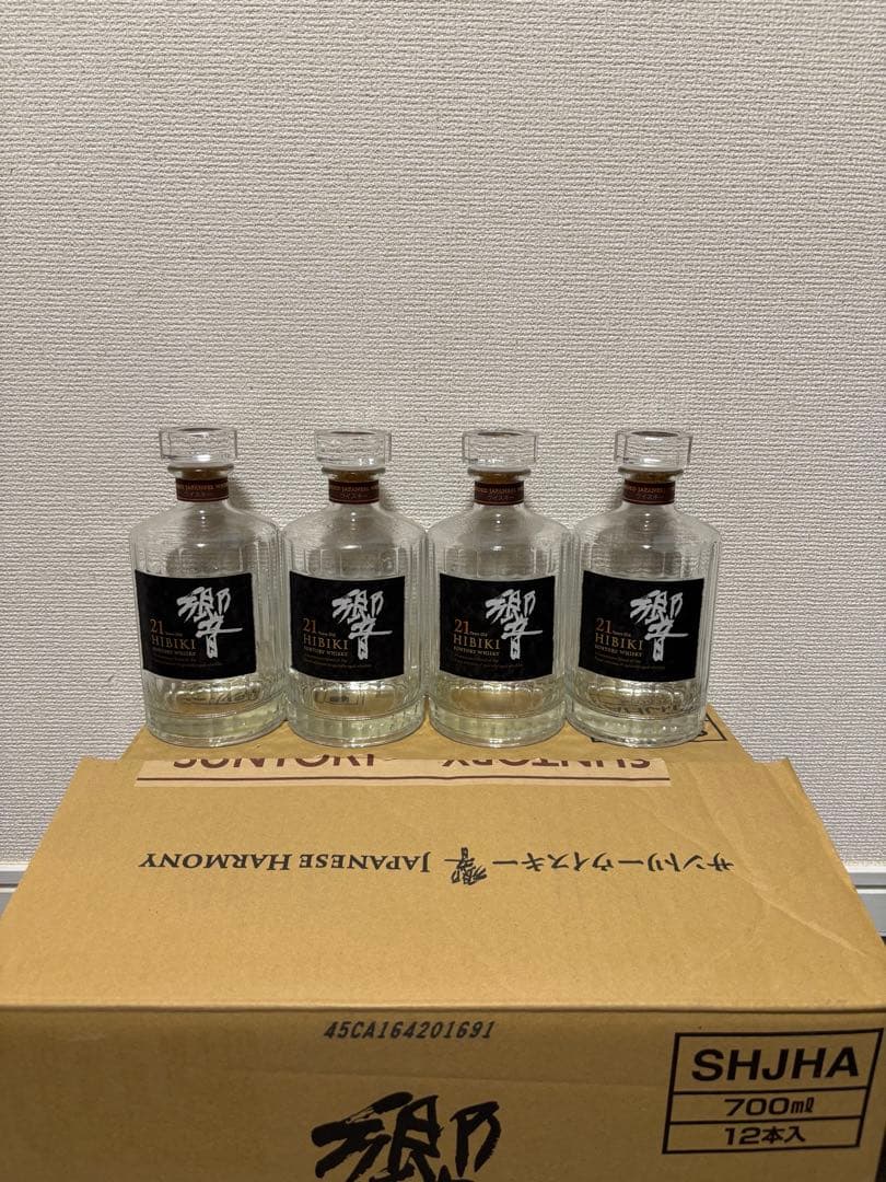 空瓶 サントリー響21年 12本セット