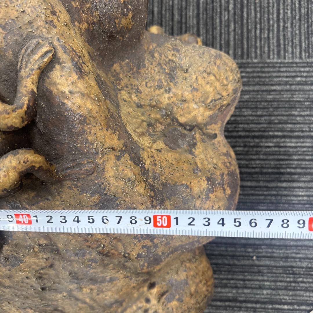 信楽焼 親子蛙 かえる 置物 蛙 カエル 縁起物