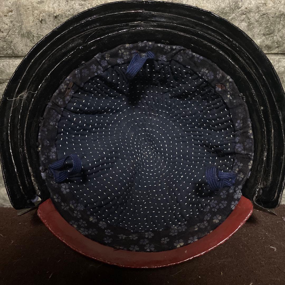 脇立て付総髪形変わり兜　　武具　甲冑　鎧　兜