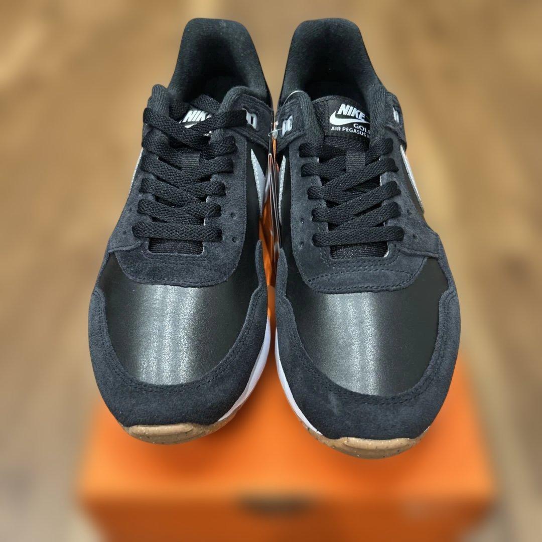 新品 定価17930円 ナイキ エアペガサス89G 27.5 ゴルフ ブラック