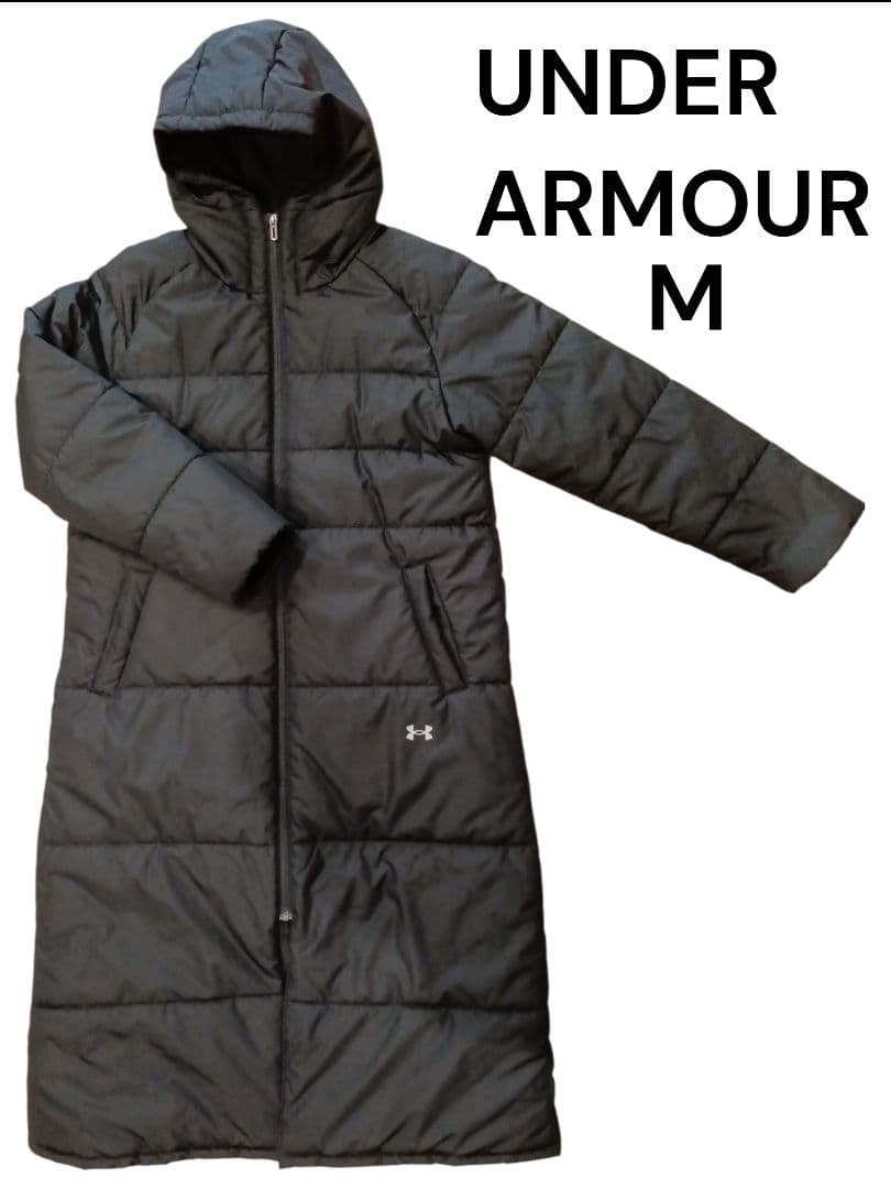 UNDER ARMOUR ブラック ベンチコート　M