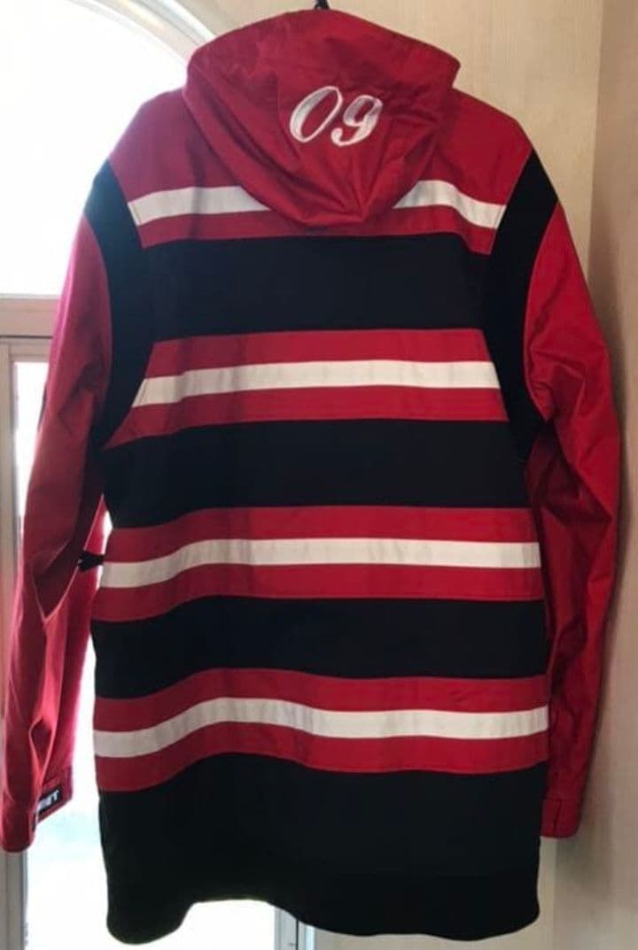 TECHNINE ストライプ スノーボードウエア　XXL