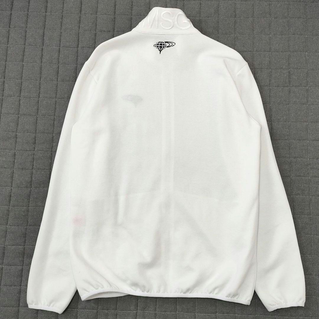 ビームスゴルフ　3way　レオフィール　中綿ブルゾン　ジャケット　高機能　白　M