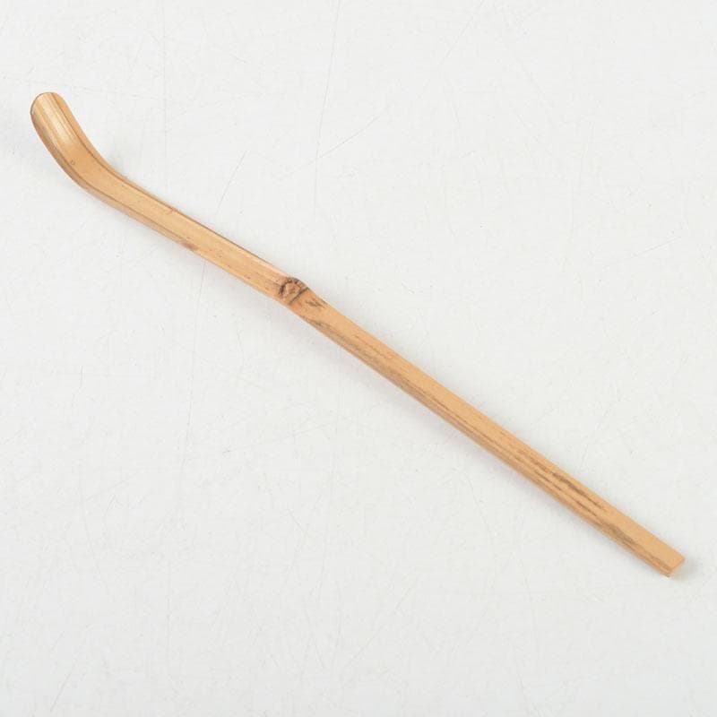 茶道具　表千家十三代即中斎　自作茶杓　銘百万石　共筒共箱　V　9656