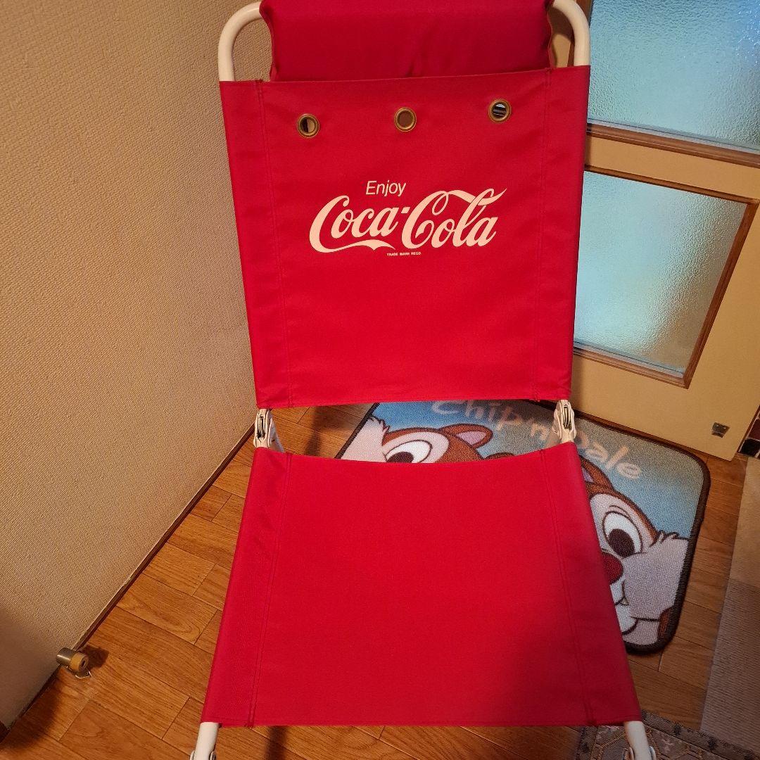 Coca-Cola アウトドアチェア 赤・バック