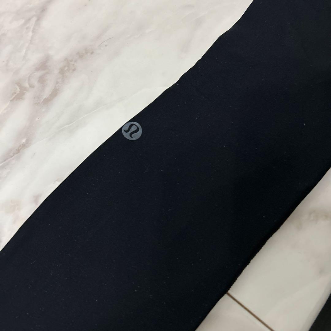 lululemon　黒 レギンス 裏起毛　XS