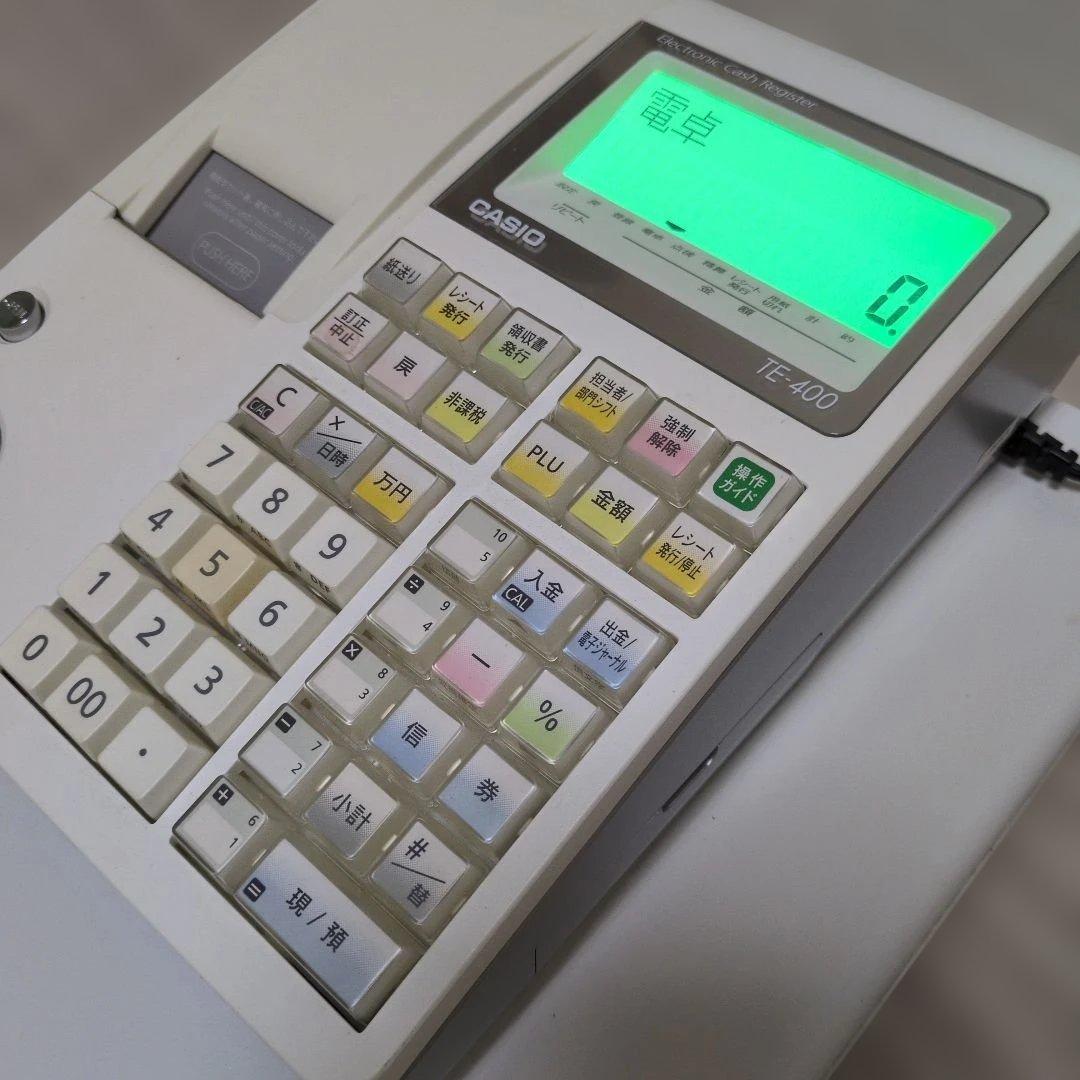 CASIO　TE-400-WE 　電子レジスター