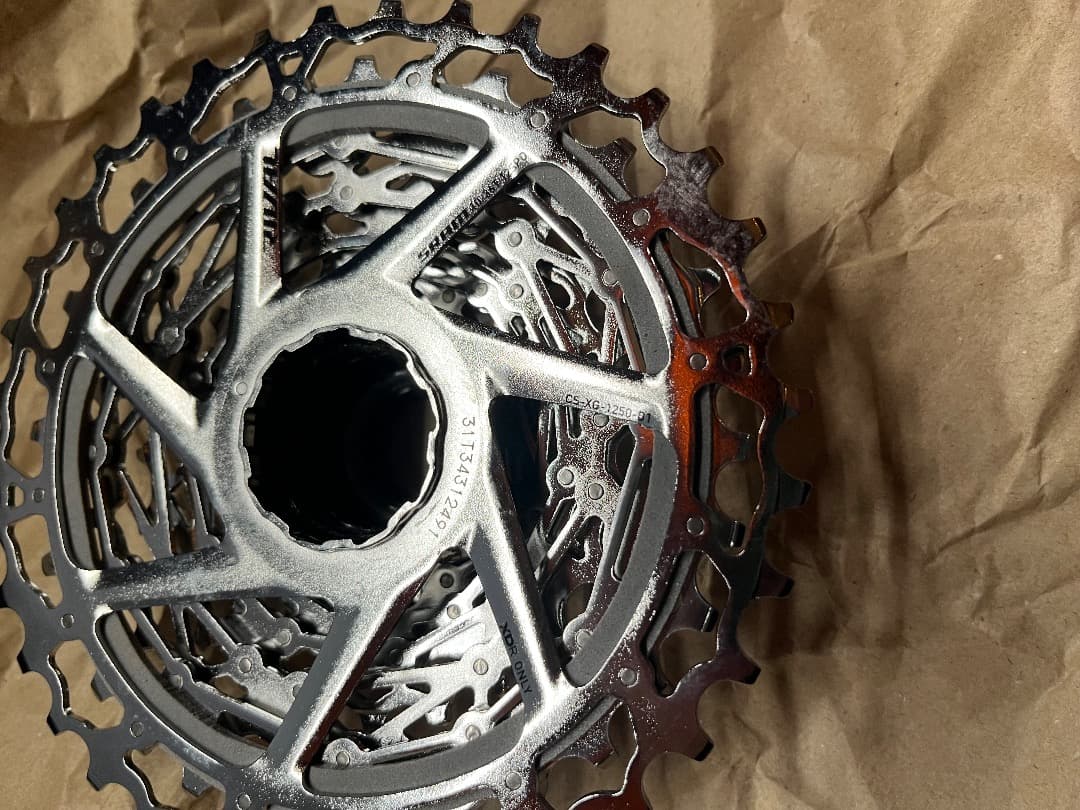 パーツ SRAM RIVAL 12speed 10-36T CS-XG-1250-D1