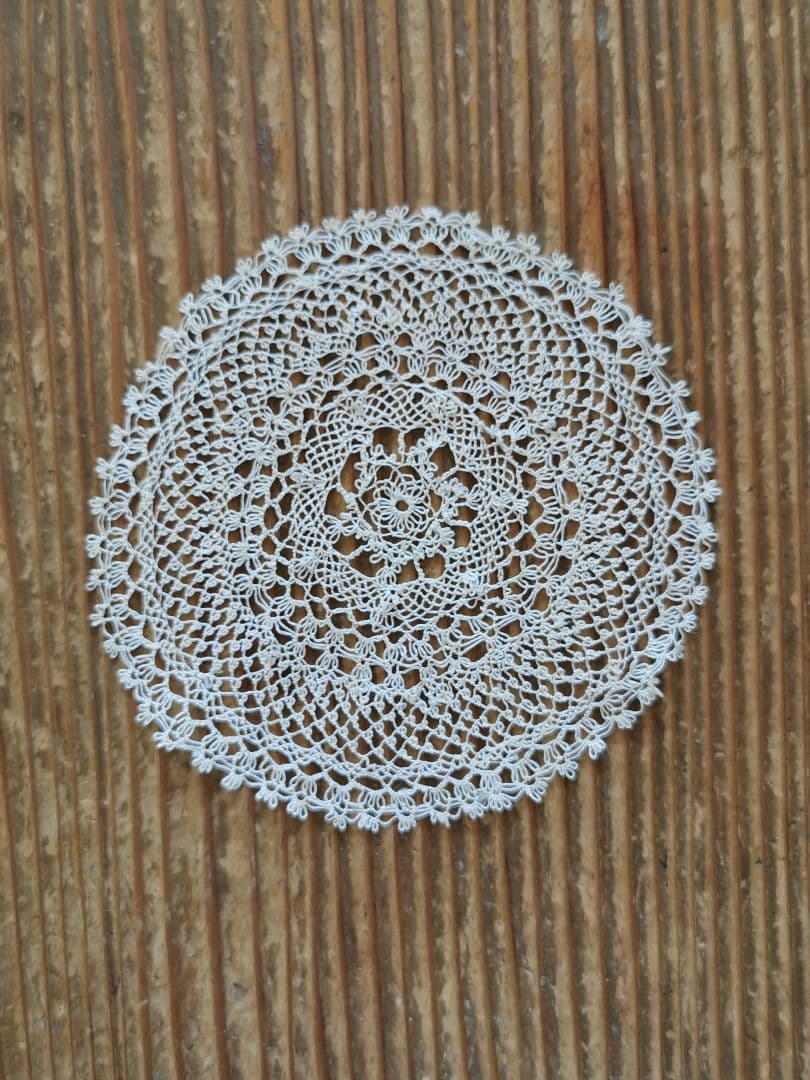 アンティーク アルメニア or タティングレース プチドイリー 花型/星型 細雪