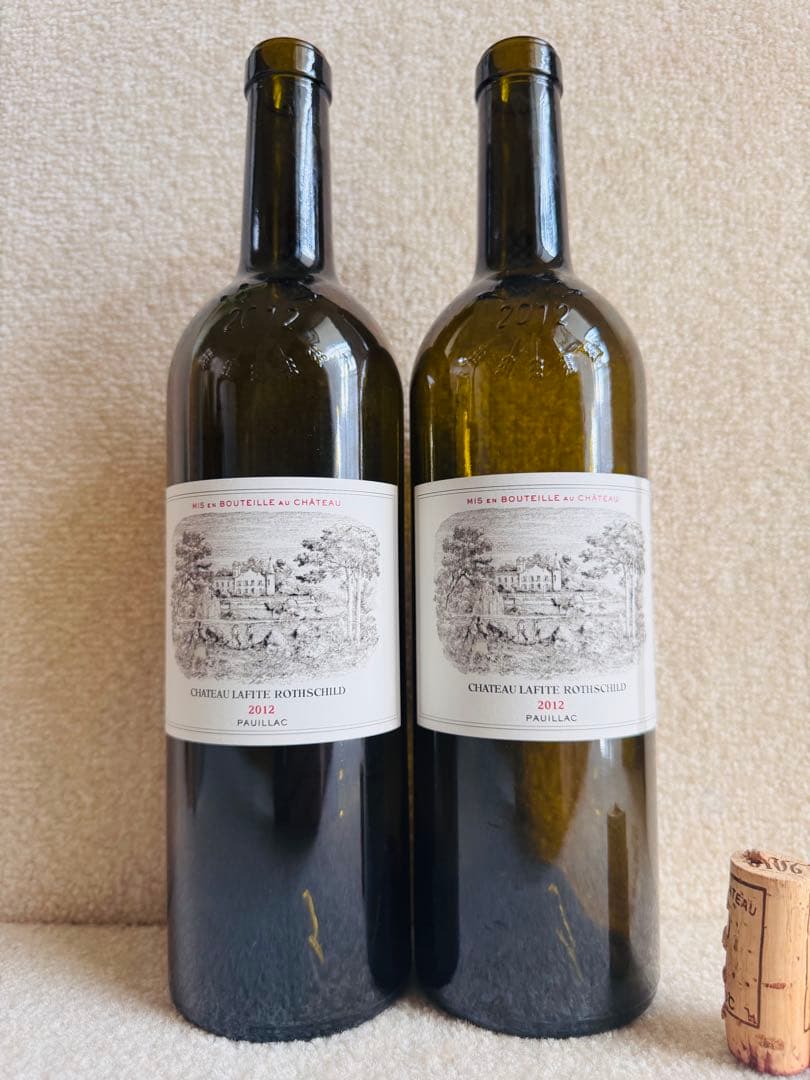 【空瓶】シャトー・ラフィット　ロートシルト　2012 四本セット【空瓶】