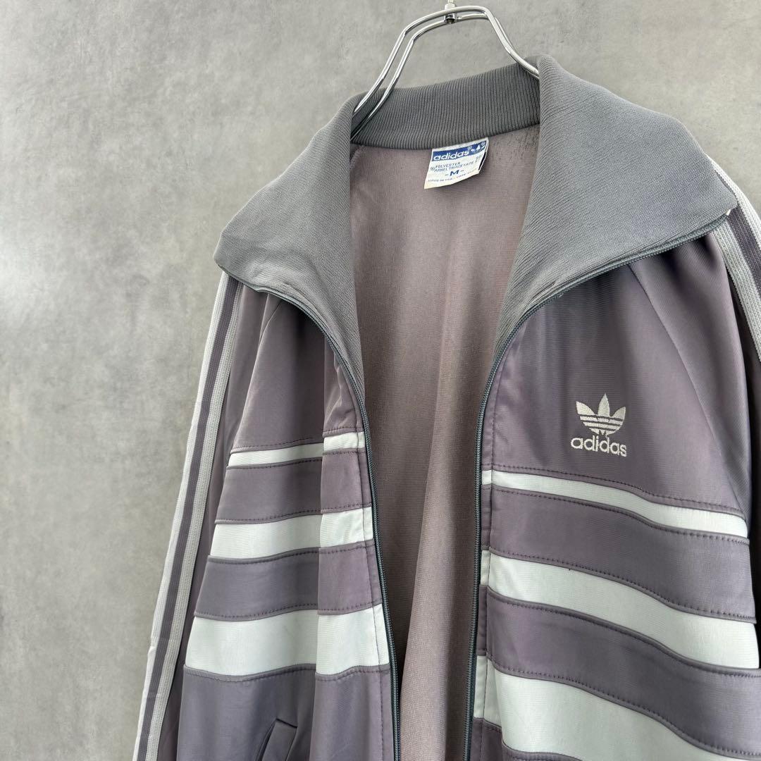 70sUSA製ヴィンテージ old adidasアディダス トラックジャケットM