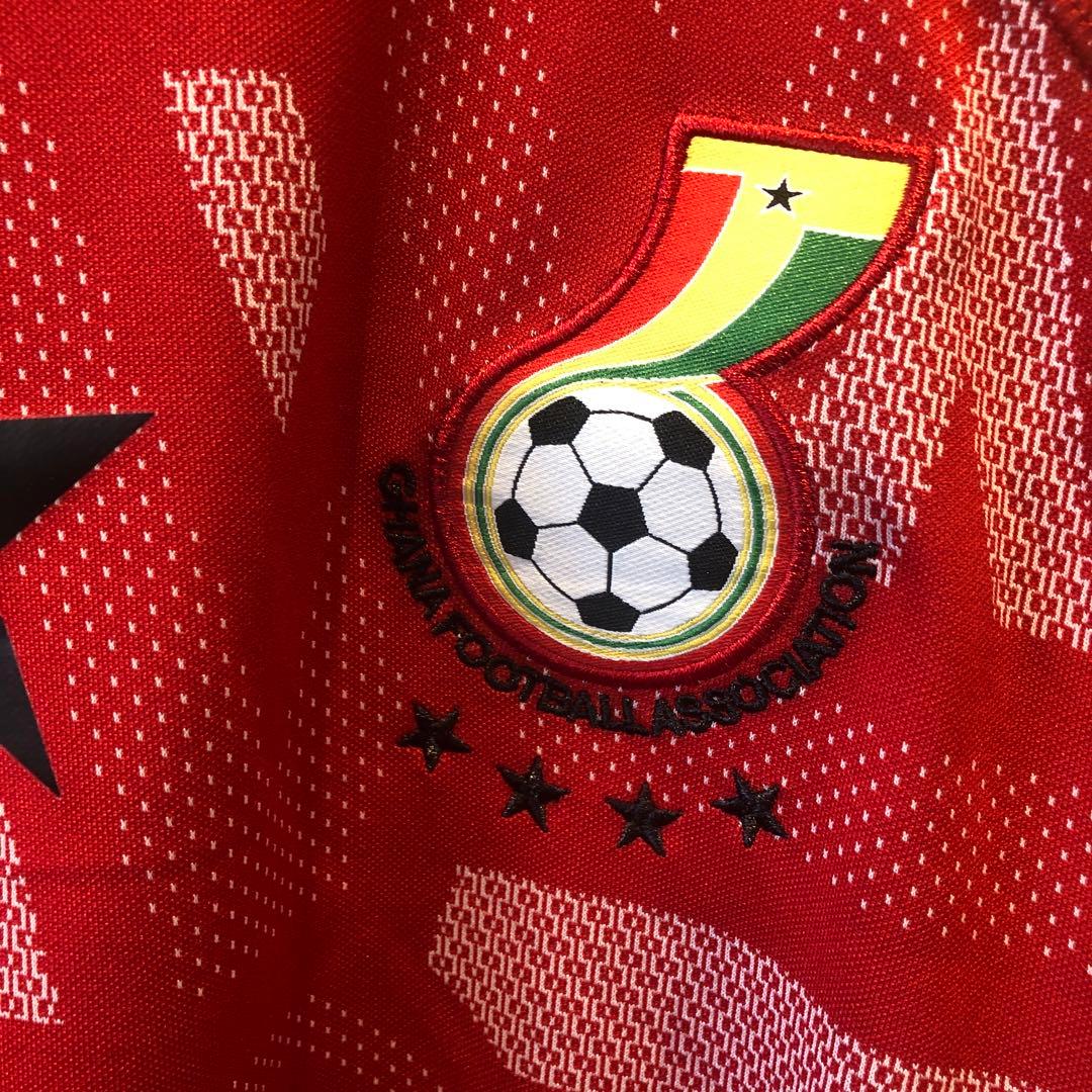 サッカーガーナ代表ユニホーム 直筆サイン入り