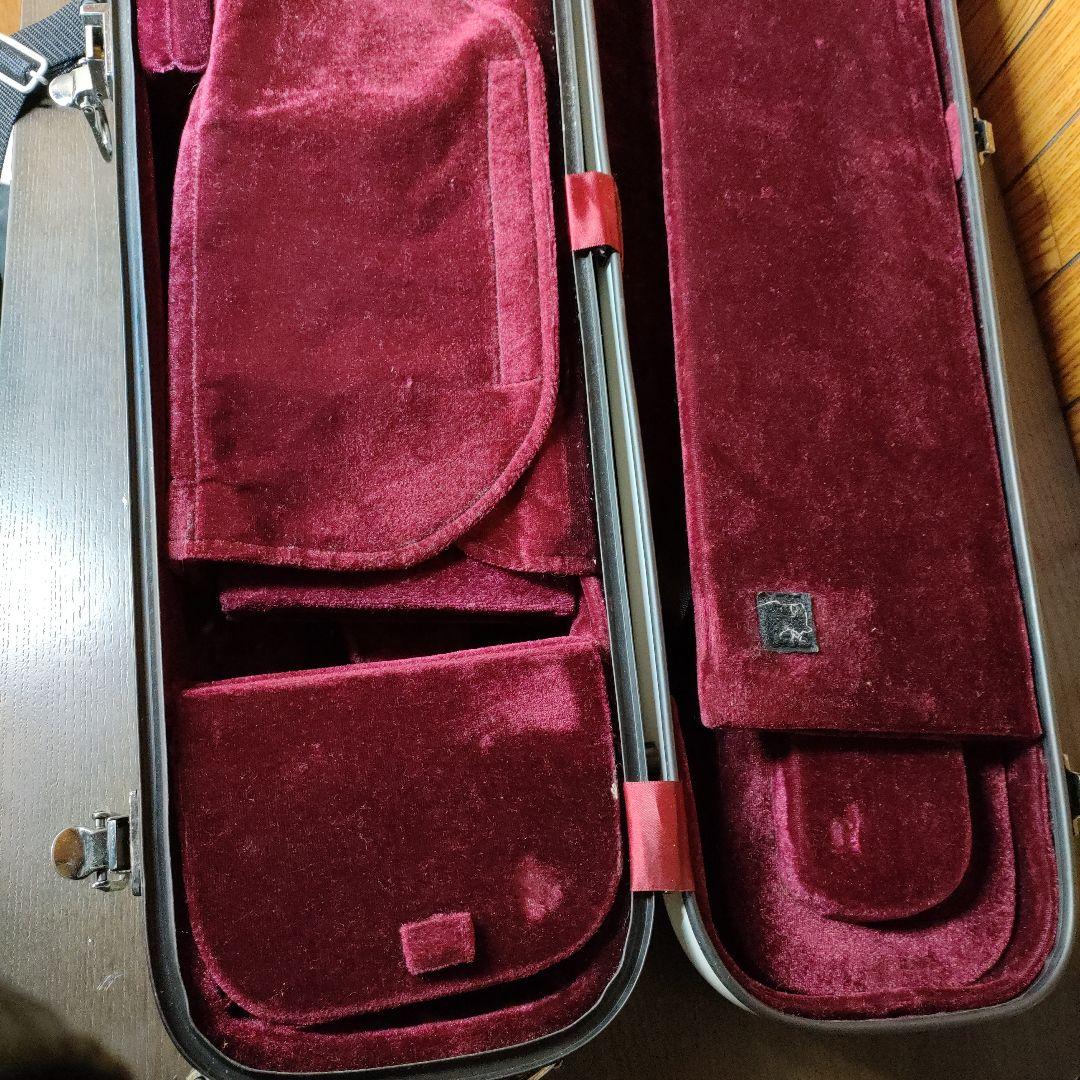 【ららみやん】C.C.SHINY トロンボーンケース ホワイト