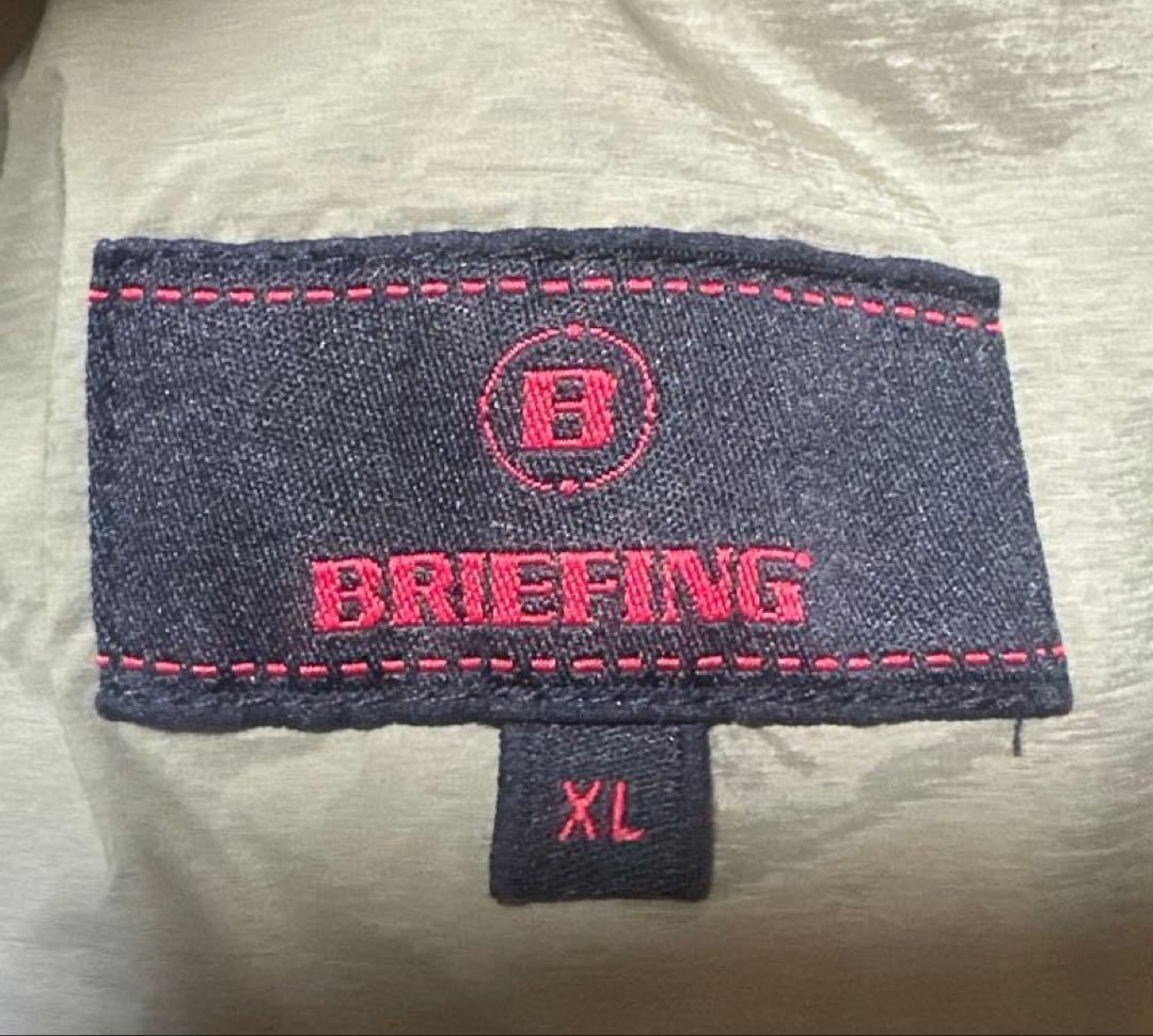 BRIEFING GOLF ハイブリッドダウン　クルーネック　メンズ　サイズXL