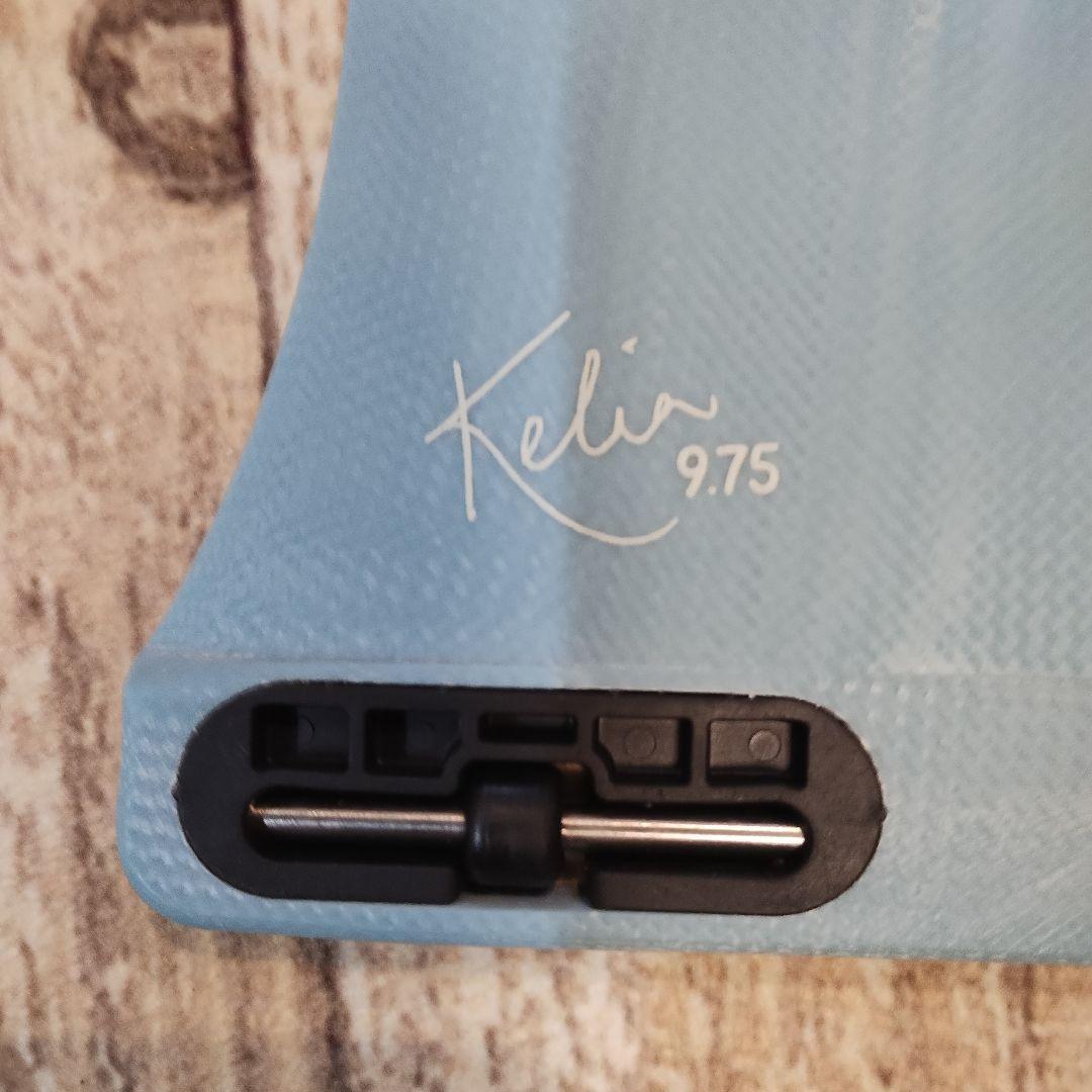 FCS サーフボードフィン　シングルフィン　 ライトブルー　kelia 9.75