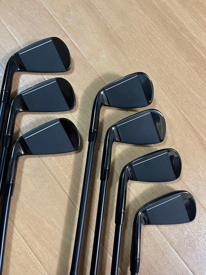 TaylorMade P790 ブラック（限定品）アイアン7本セット
