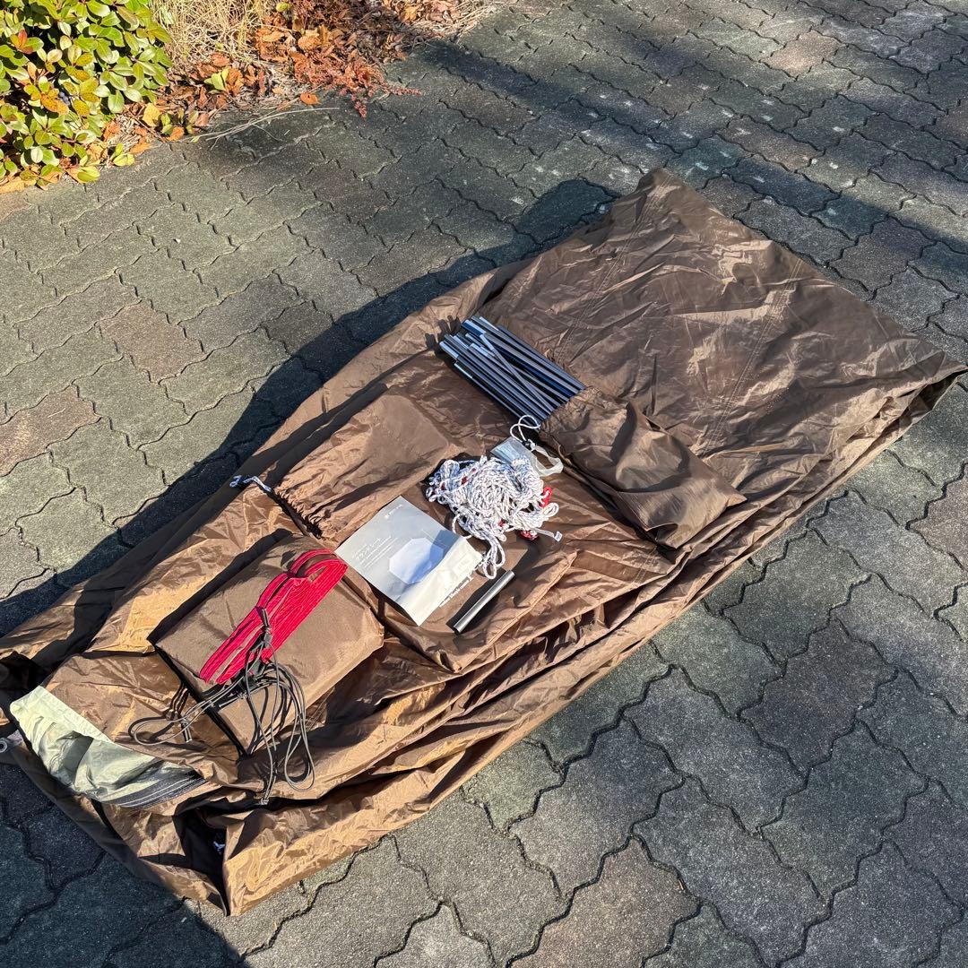 9338.スノーピーク テント ランドブリーズ6 インナーマット有