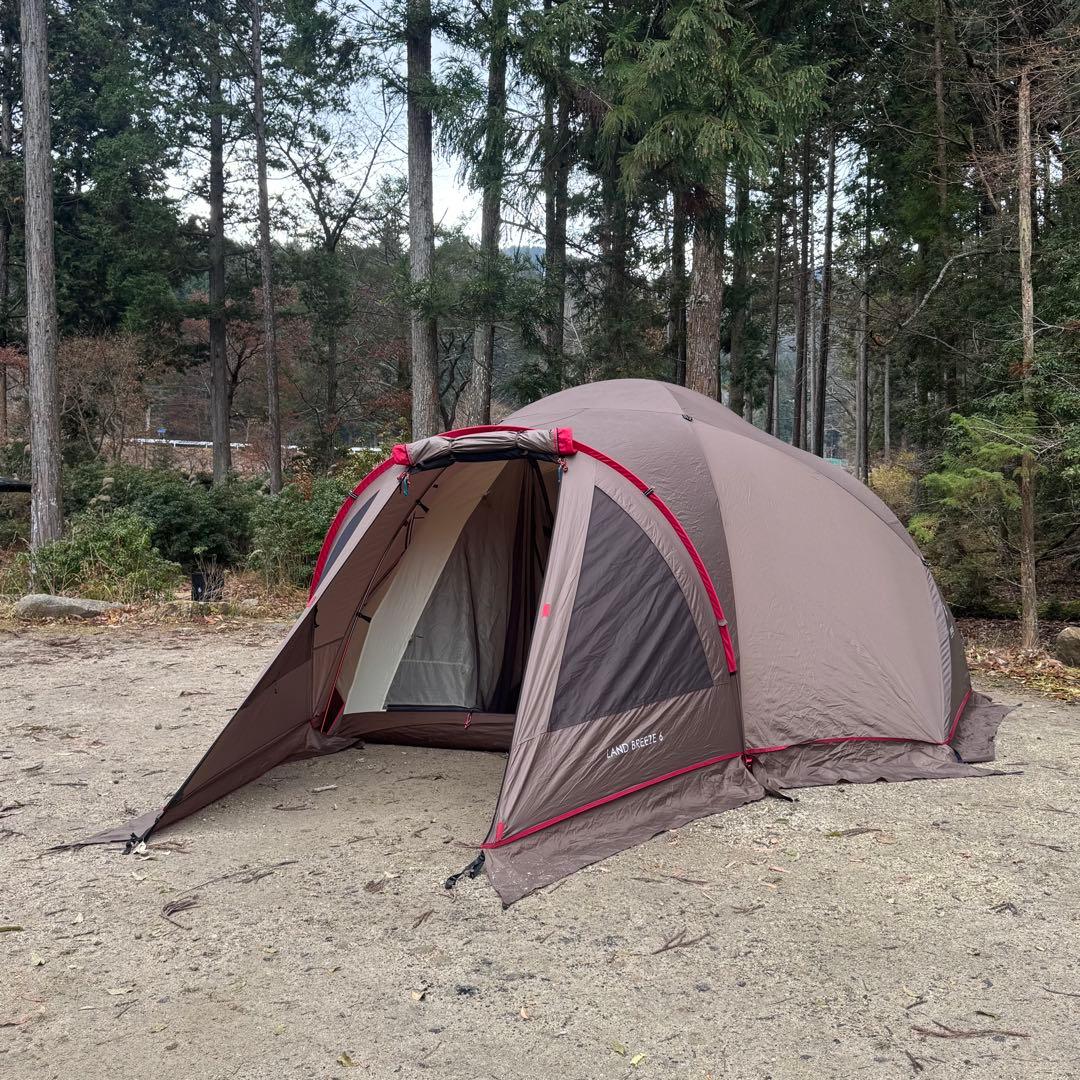 9338.スノーピーク テント ランドブリーズ6 インナーマット有