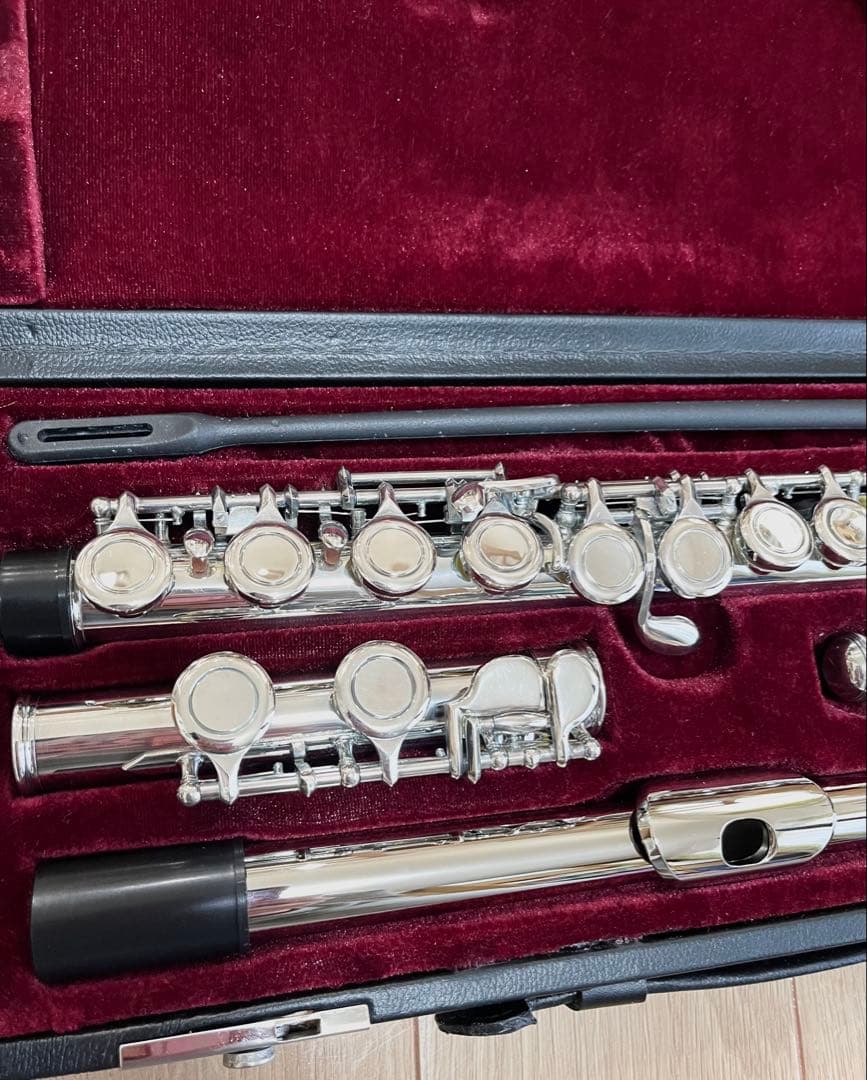 【美品】ケルントナーフルート　U字頭部管付きフルート