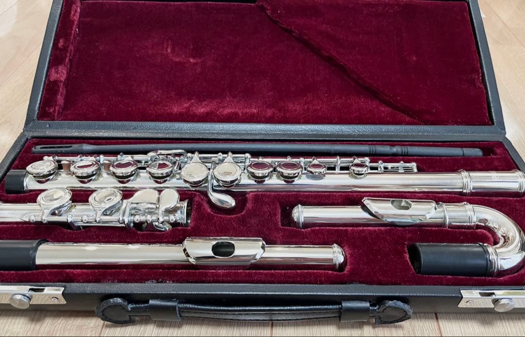 【美品】ケルントナーフルート　U字頭部管付きフルート