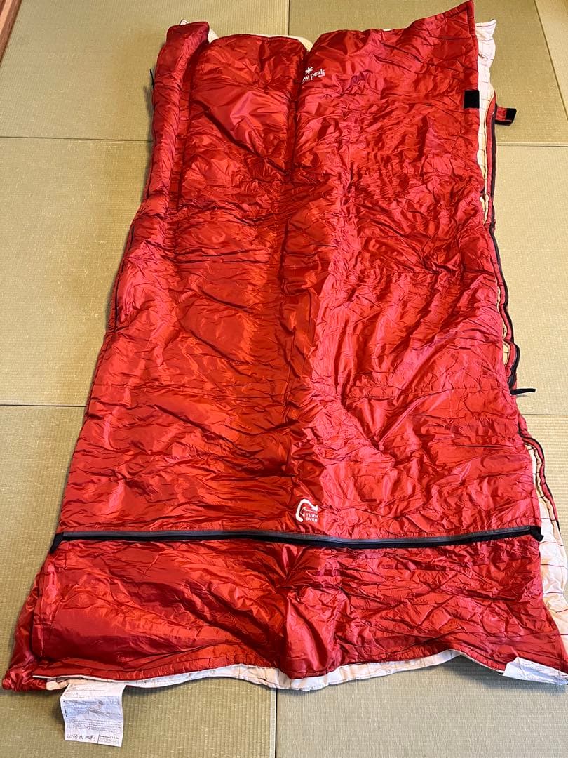 スノーピーク　セパレートシュラフオフトンワイドLX. BD104