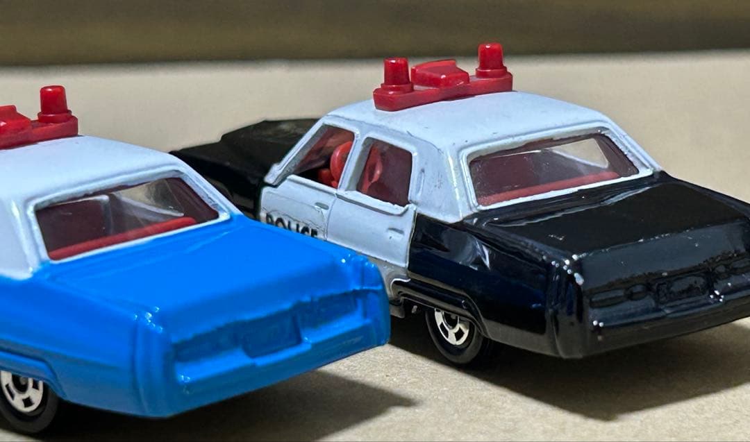 日本製 トミカ キャデラック ポリスカー 2台セット