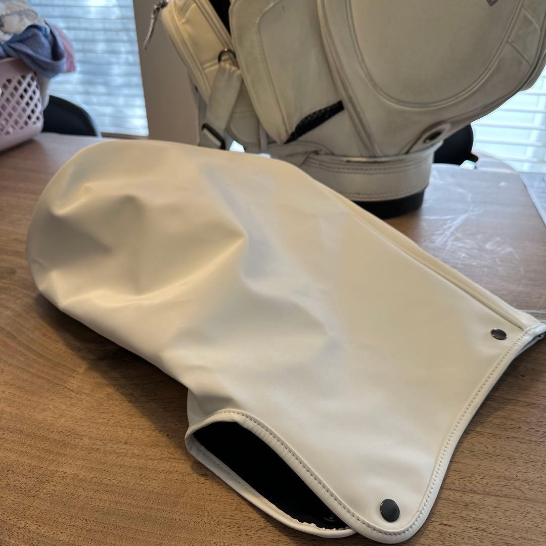 Vessel ホワイト キャディバッグ