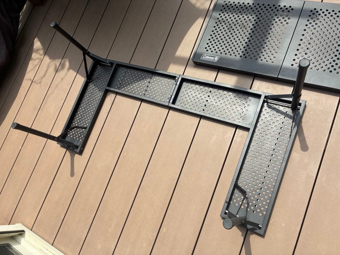 コールマン アウトド(グリルテーブル 3ウェイ'BBQテーブルセット
