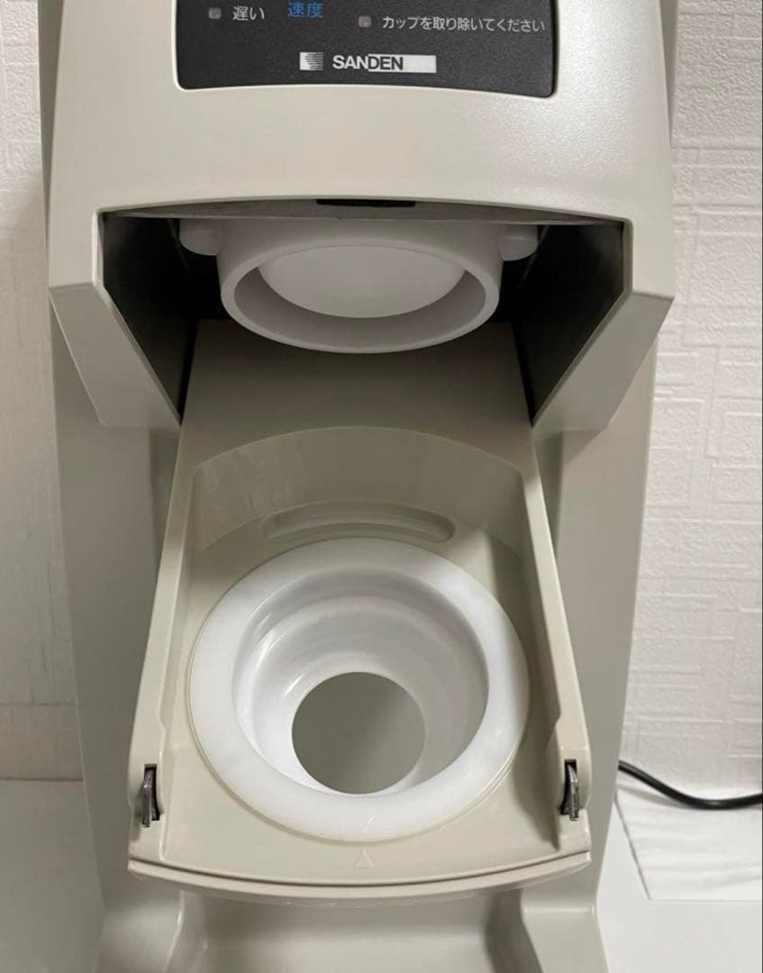 超美品サンデンワンショットOSソフトアイス抽出機CIM-10A 業務用 厨房機器