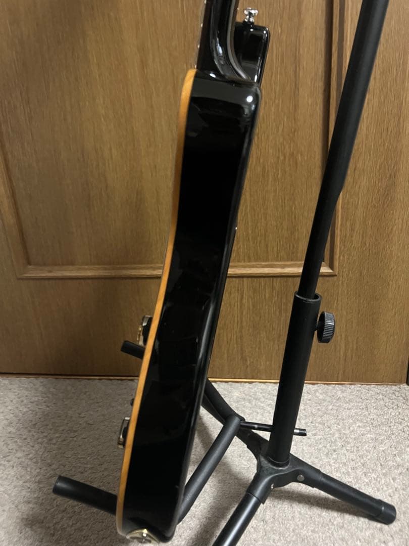 PRS SE Custom24 ブラック ゴールドパーツ