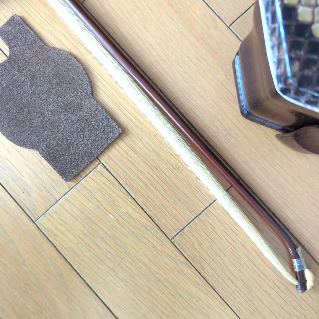 胡涵柔製作 未使用 最上級 明清老紅木 龍、鳳凰螺鈿 湾頭二胡2