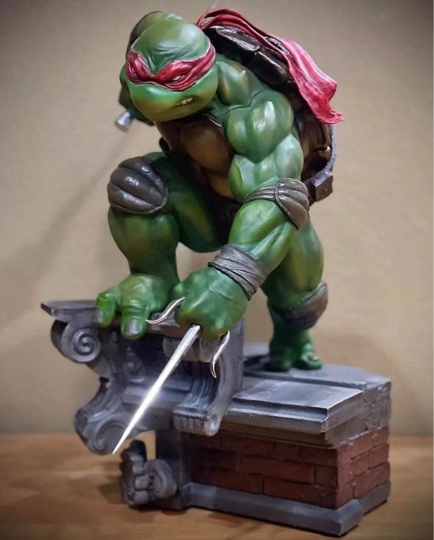TMNT ラファエロ 1/4 スタチュー フィギュア
