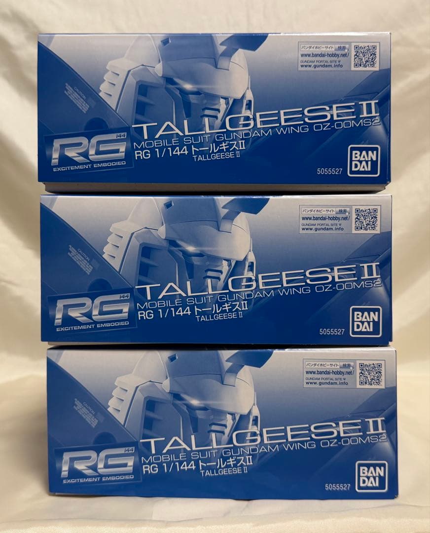 ＲＧ 1/144 トールギスII 3個セット