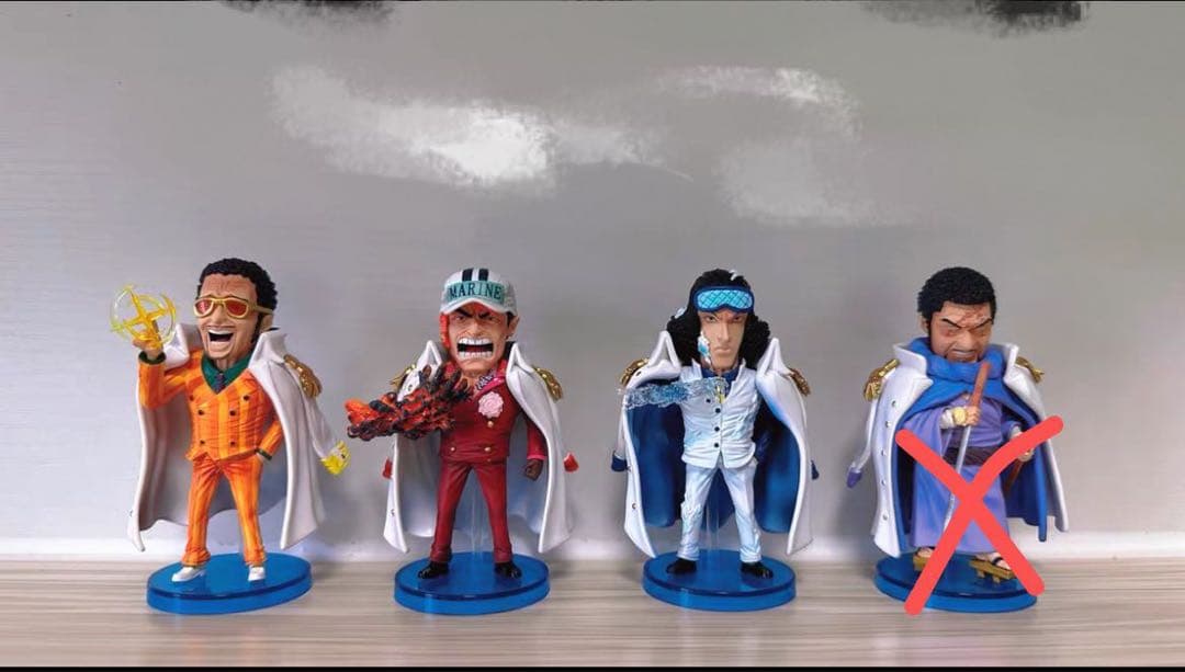 ワンピース クザン 黄猿 赤犬 ガレージキット ガレキ スタチュー④