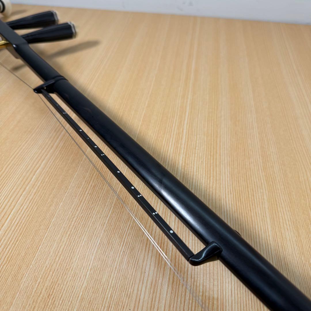 極上品　天華楽器　天華之韻　二胡　黒檀六角形