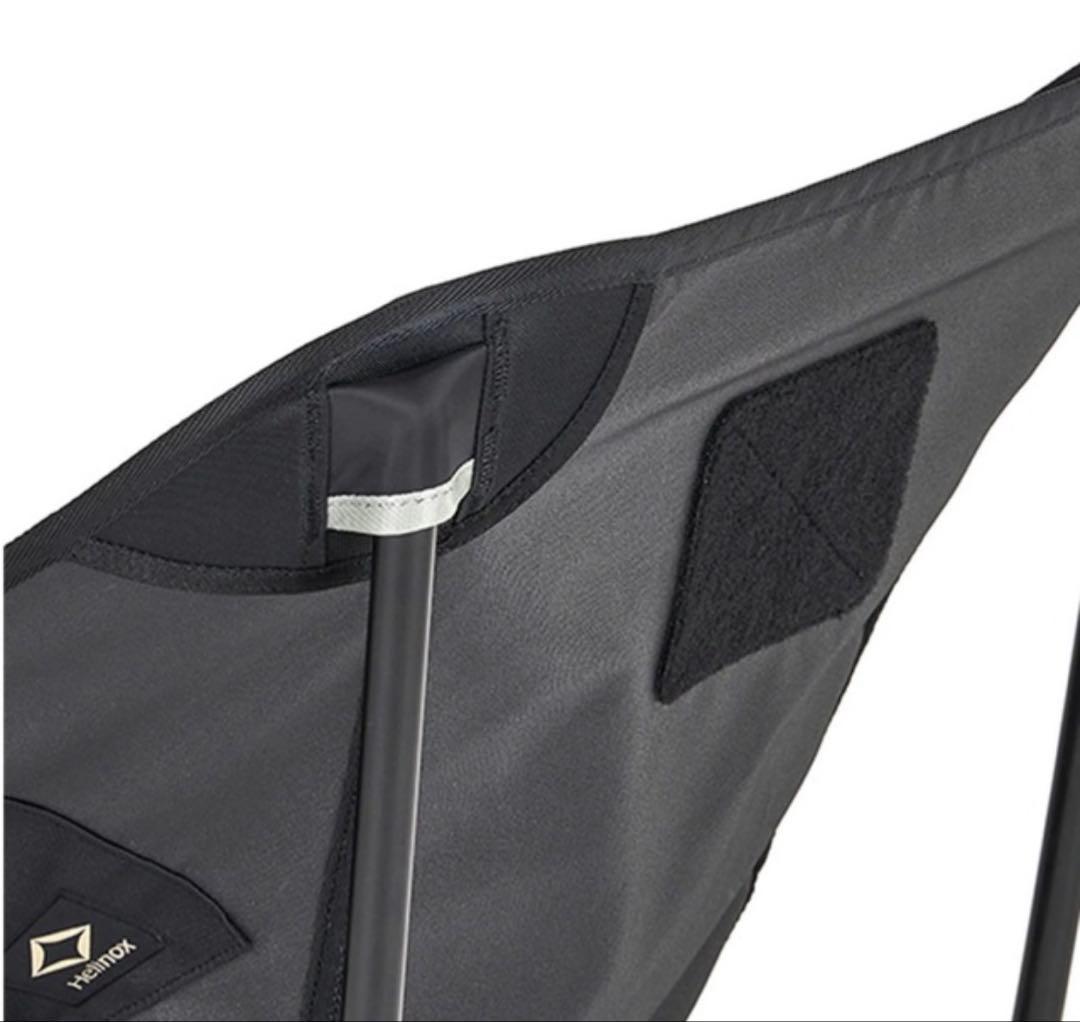 美品　Helinox アウトドアチェア ブラック