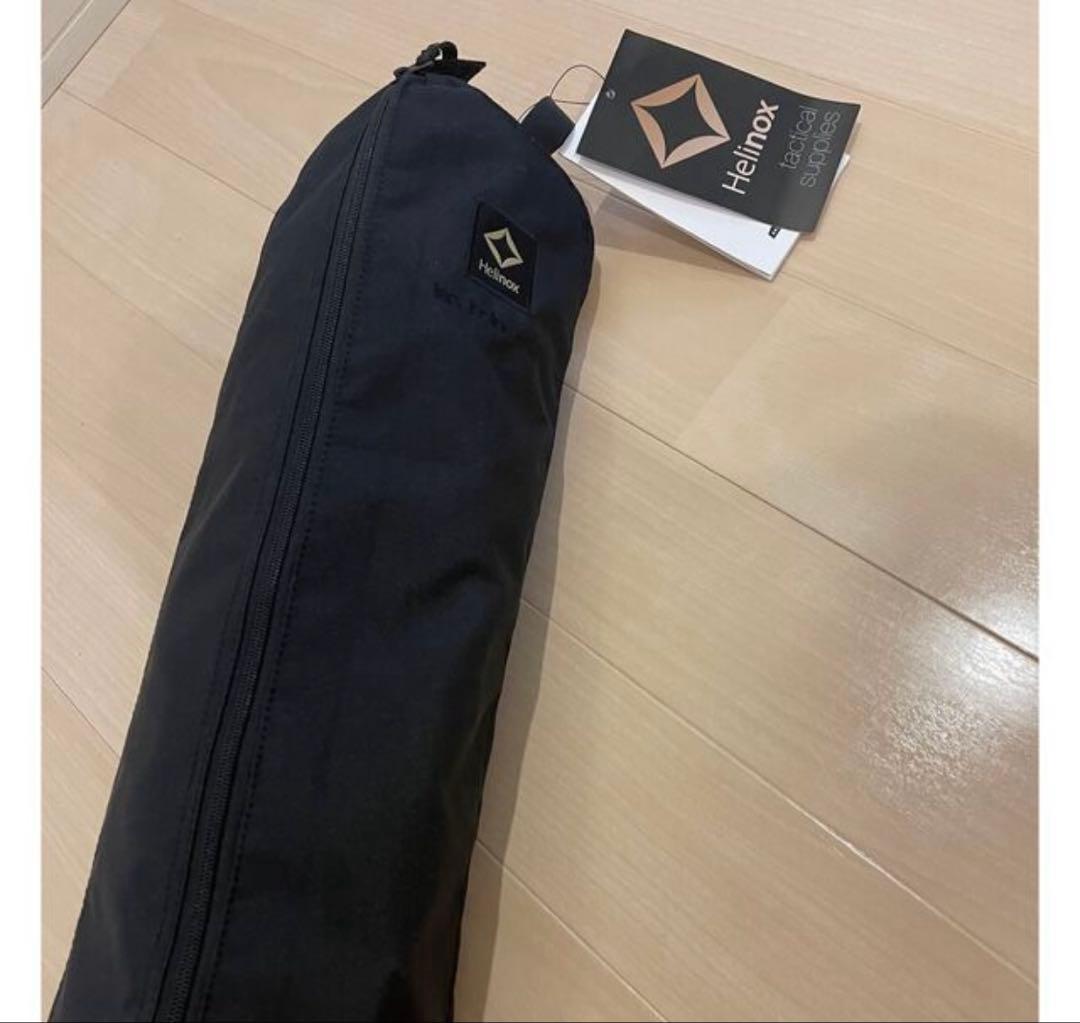 美品　Helinox アウトドアチェア ブラック