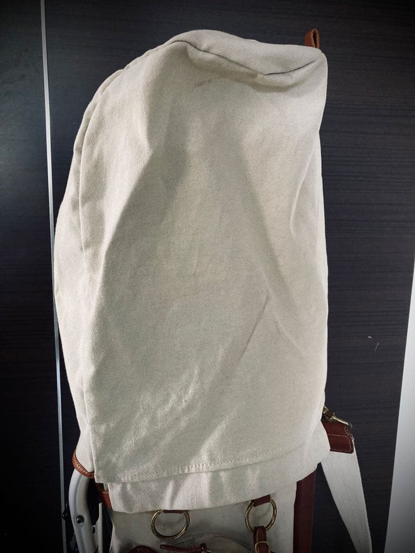 木の庄帆布×ミズノフレームウォーカ フード付き