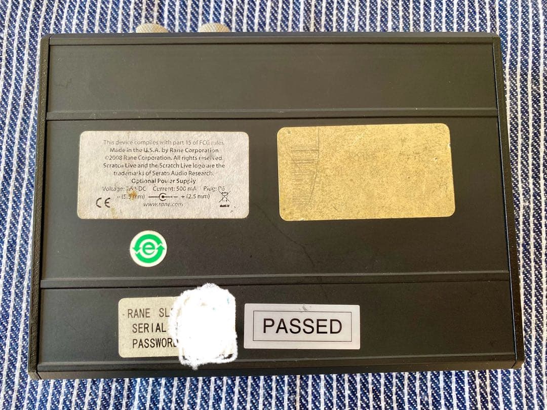 Rane SL3 インターフェイス　macOS Catalina で稼働