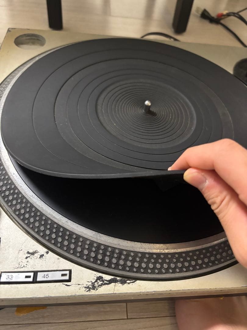 【*D様 Technics SL-1200MK2 2台セット 回転確認済